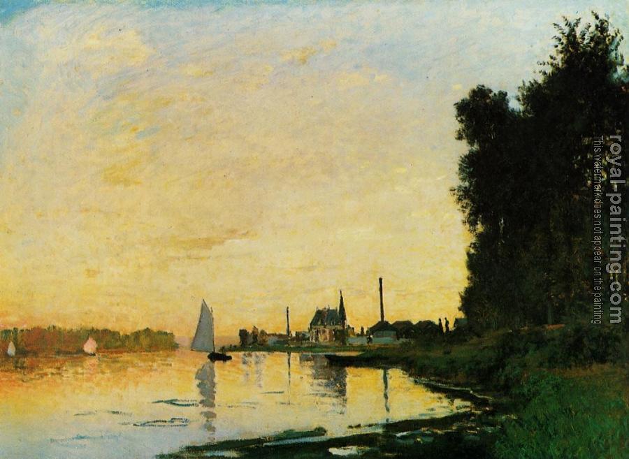 Claude Oscar Monet : Argenteuil, Late Afternoon